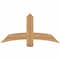 Ekena Millwork Bellingham Timber Gable Bracket, Western Red Cedar, 48"W x 24"H x 1 1/2"D x 5 1/2"F, 12/12 Pitch GBW048X24X0206BEL00SWR - alternate 1